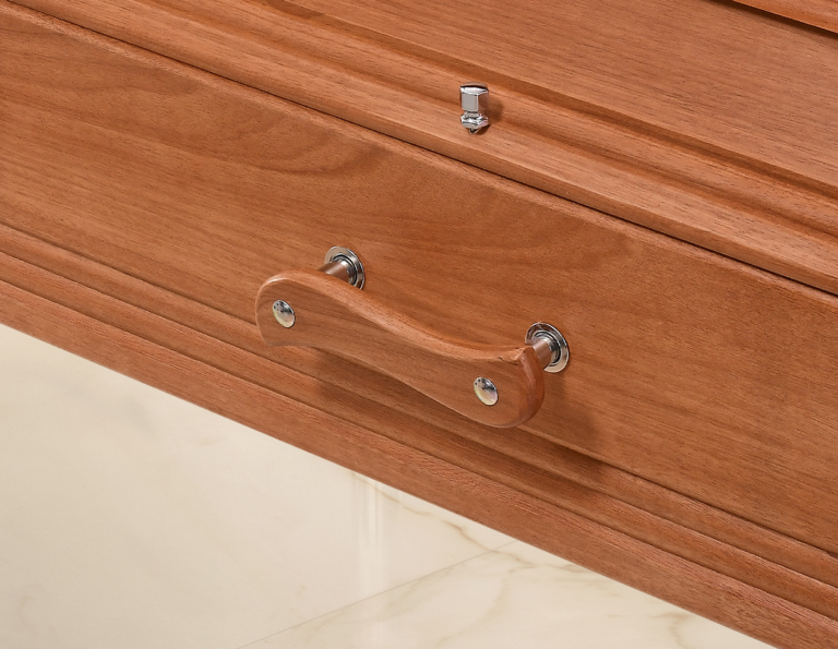 Rigon - Fundo Aberto - Rosa Italiana - Jequitiba Natural - Acetinado - Detalhe (1)